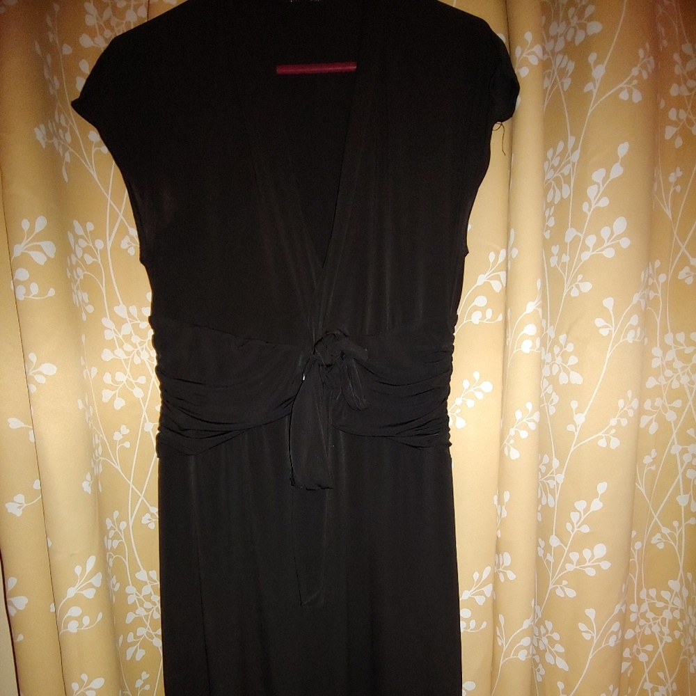 Sleek black dress